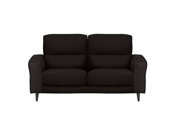 Axel 2 Seater BV Leather Sofa  Dark Chocolate | Bed Sava