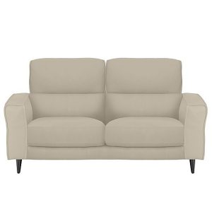 Axel 2 Seater BV Leather Sofa  Dapple Grey | Bed Sava