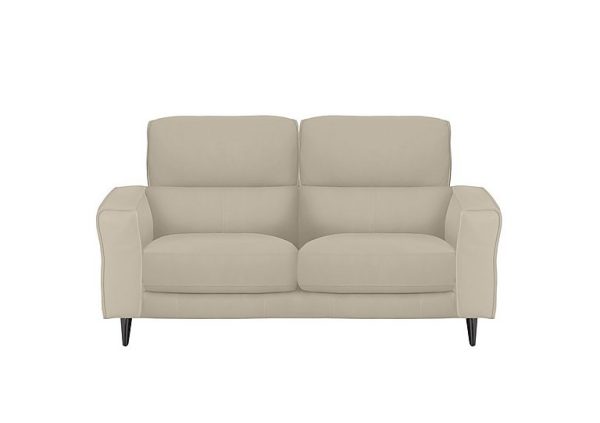 Axel 2 Seater BV Leather Sofa  Dapple Grey | Bed Sava