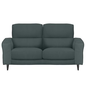 Axel 2 Seater BV Leather Sofa  BV Lake Green | Bed Sava