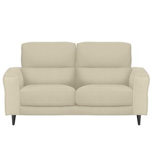 Axel 2 Seater BV Leather Sofa  BV Bisque | Bed Sava
