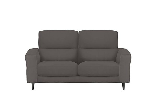 Axel 2 Seater BV Leather Sofa  BV Elephant | Bed Sava