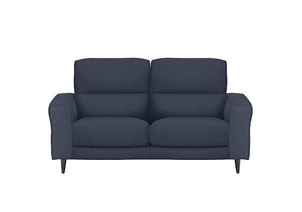 Axel 2 Seater BV Leather Power Recliner Sofa  BV Ocean Blue | Bed Sava