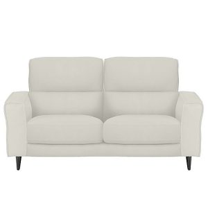 Axel 2 Seater BV Leather Sofa  Frost | Bed Sava