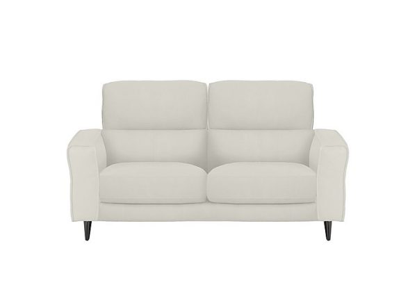 Axel 2 Seater BV Leather Sofa  Frost | Bed Sava