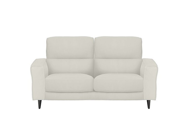Axel 2 Seater BV Leather Sofa - Frost