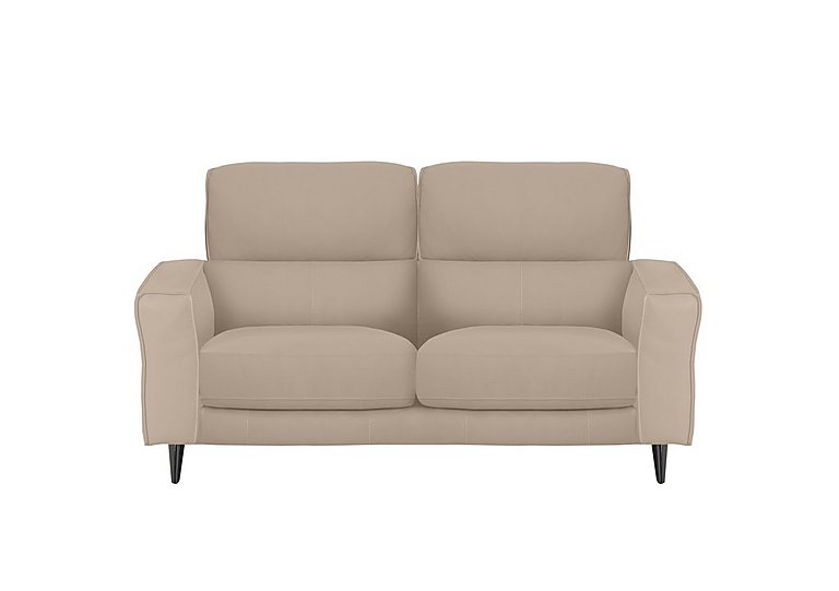 Axel 2 Seater BV Leather Sofa - BV Pebble