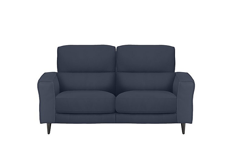 Axel 2 Seater HW Leather Power Recliner Sofa - Ocean Blue