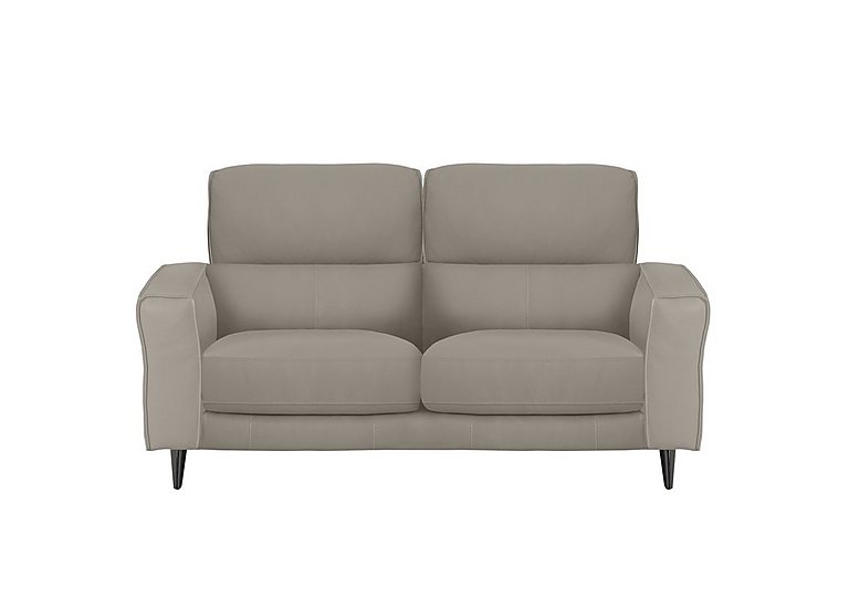 Axel 2 Seater HW Leather Sofa - Feather
