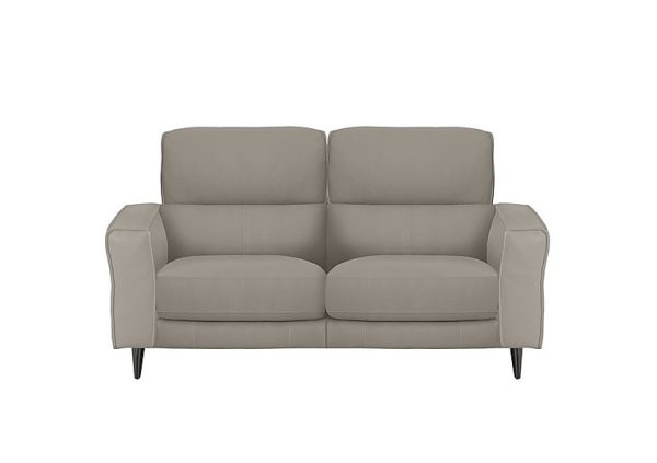 Axel 2 Seater HW Leather Power Recliner Sofa  Feather | Bed Sava
