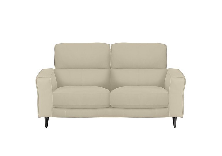 Axel 2 Seater NC Leather Sofa - NC Bisque
