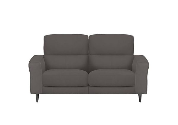 Axel 2 Seater NC Leather Power Recliner Sofa  NC Elephant | Bed Sava
