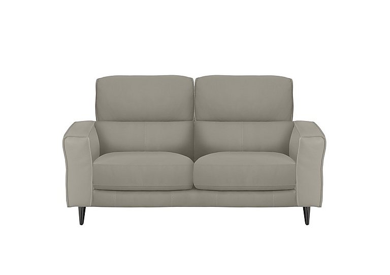 Axel 2 Seater NC Leather Sofa - Feather