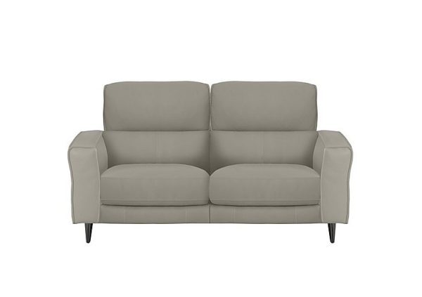 Axel 2 Seater NC Leather Power Recliner Sofa  Feather | Bed Sava