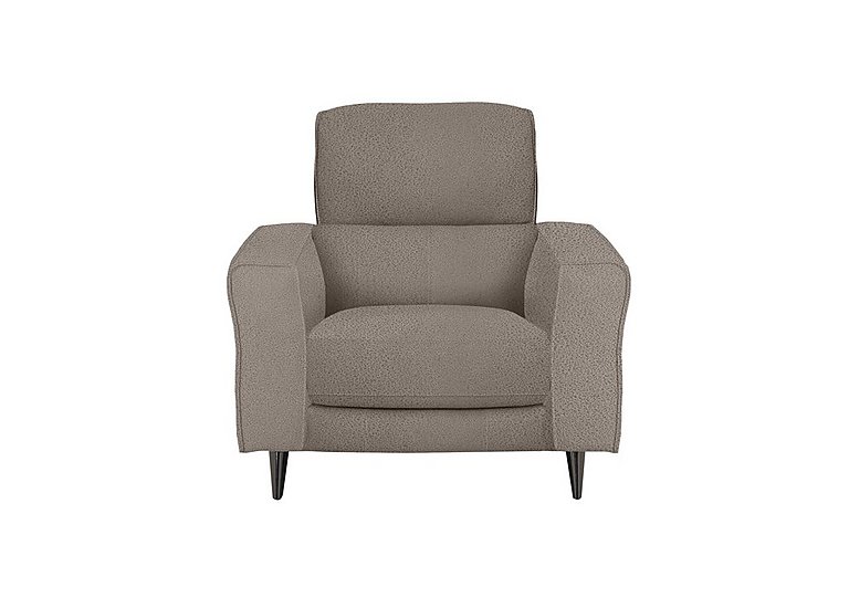 Axel Fabric Armchair with Power Recliner - Silver