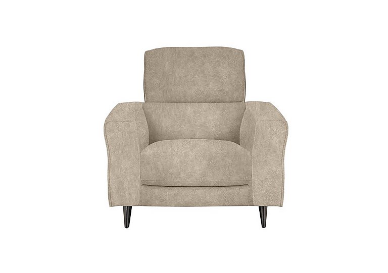 Axel Fabric Armchair with Power Recliner - Cream