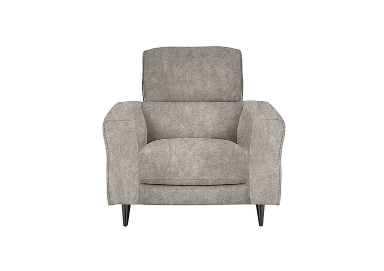 Axel Fabric Armchair - Grey