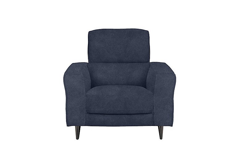 Axel Fabric Armchair - R23 Blue