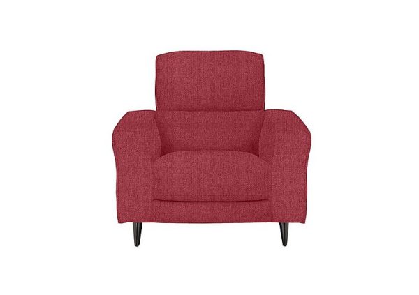 Axel Fabric Armchair  Red | Bed Sava