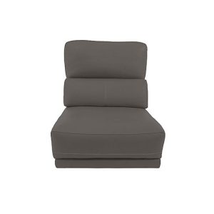 Axel BV Leather 125 Seater Armless Unit  Power Recliner  BV Elephant | Bed Sava