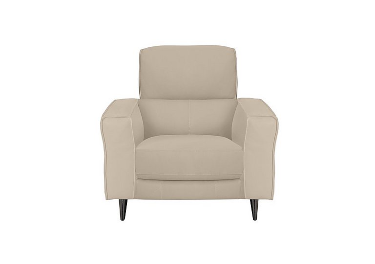 Axel BV Leather Armchair - Dapple Grey