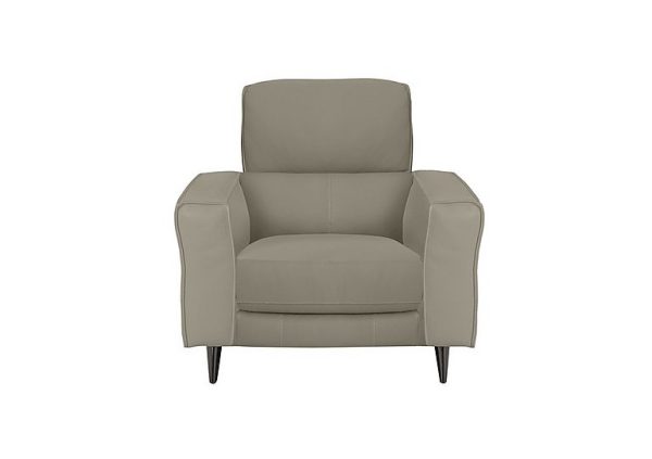 Axel BV Leather Armchair with Power Recliner  BV Taupe | Bed Sava