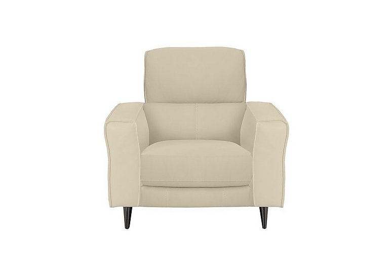 Axel BV Leather Armchair - BV Bisque