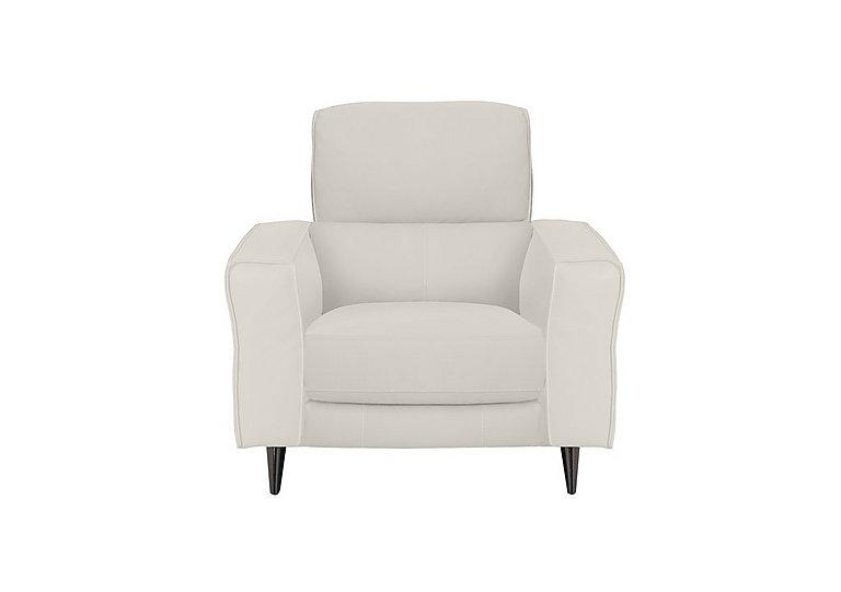 Axel BV Leather Armchair - Frost