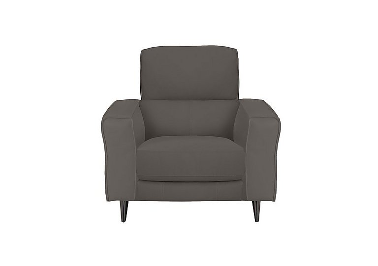Axel NC Leather Armchair - NC Elephant