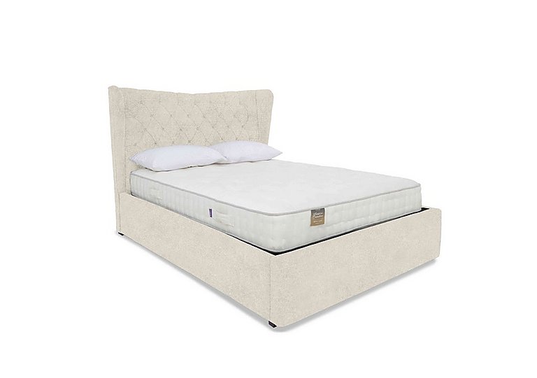 Highgrove - Bauer Ottoman Bed Frame - Super King - Ice Cream