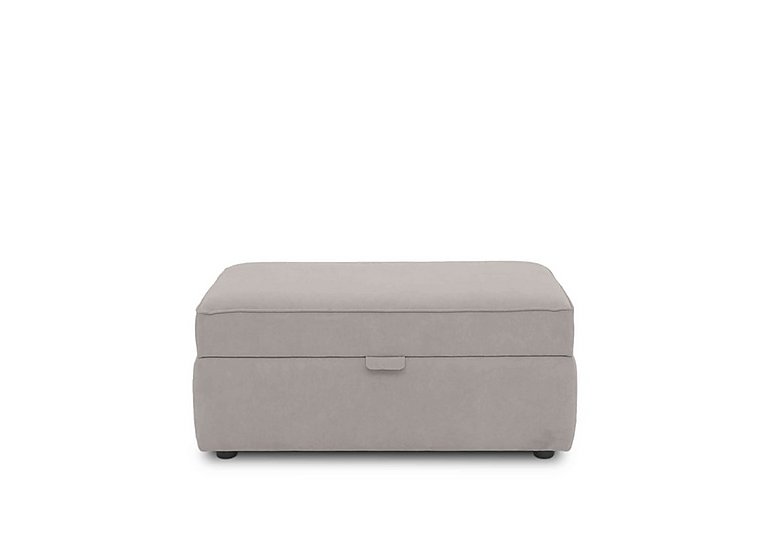 Boutique Collection - Blenheim Large Storage Stool - Marlborough Silver