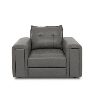 Boutique Goliath Leather Chair  Elephant | Bed Sava