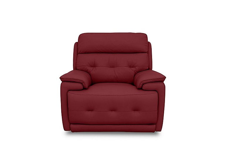 Brescia BV Leather Chair - Pure Red