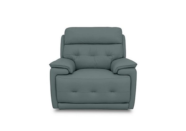 Brescia BV Leather Chair  BV Lake Green | Bed Sava