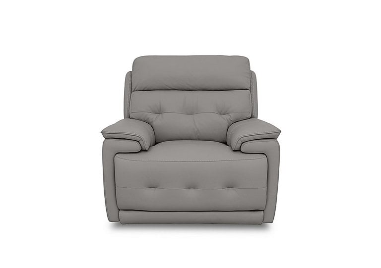 Brescia BV Leather Chair with Power Recliner - BV Elephant
