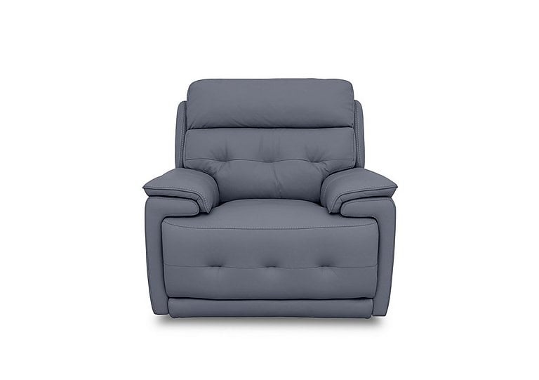 Brescia BV Leather Chair - BV Ocean Blue