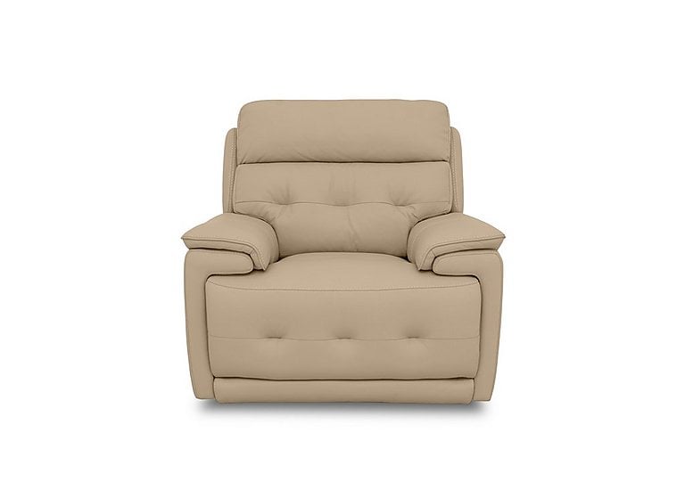 Brescia Leather Chair - Nude