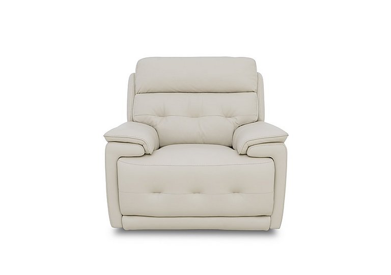 Brescia Leather Chair - Frost