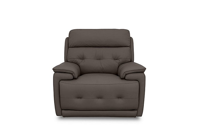 Brescia Leather Chair with Power Recliner - Cacao
