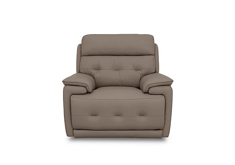 Brescia Leather Chair - Fawn