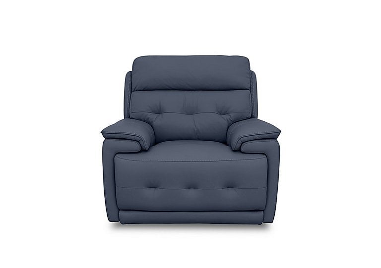 Brescia Leather Chair - Ocean