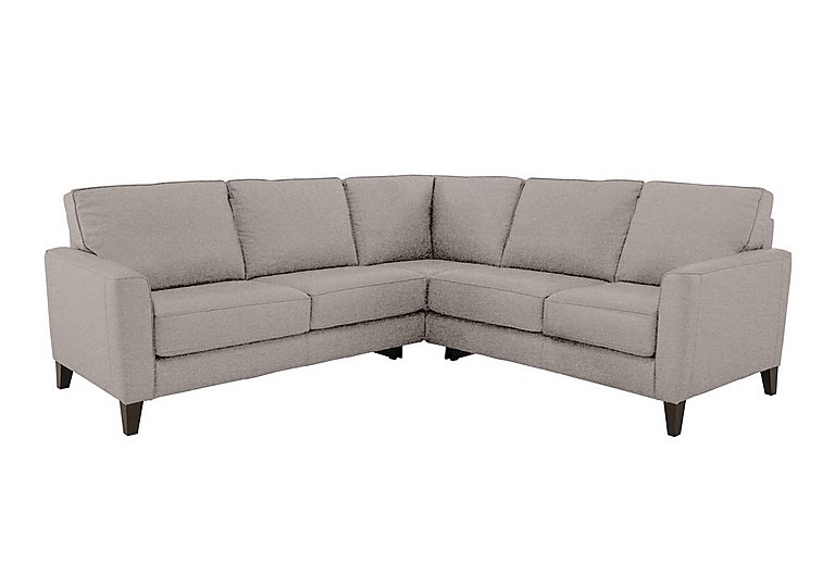 Brondby Large Fabric Corner Sofa - Wild Dove