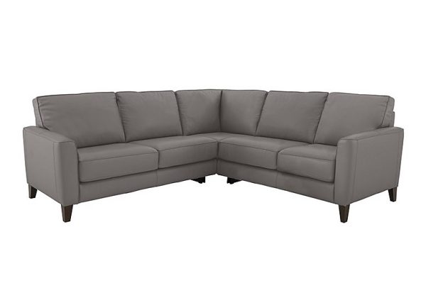 Brondby Large BV Leather Corner Sofa  BV Elephant | Bed Sava