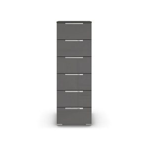Rauch  Cairns 6 Drawer Chest  Graphite | Bed Sava