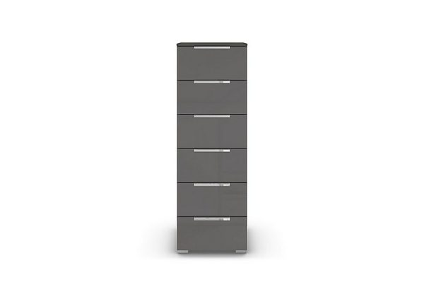 Rauch  Cairns 6 Drawer Chest  Graphite | Bed Sava