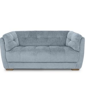 At The Helm  Cartier Fabric 2 Seater Sofa  Boathouse Blue | Bed Sava