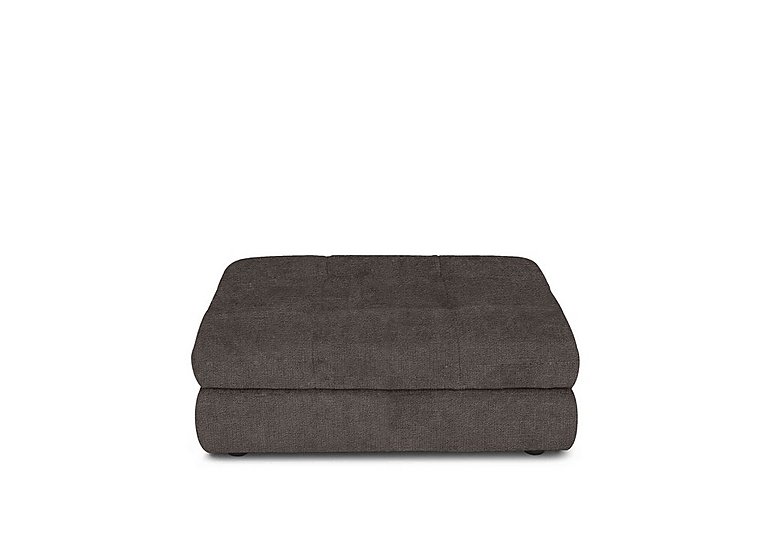 At The Helm - Cartier Fabric Footstool - Brindle