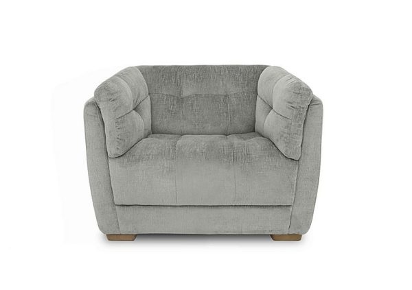 At The Helm  Cartier Fabric Snuggler Chair  Doves Tale | Bed Sava