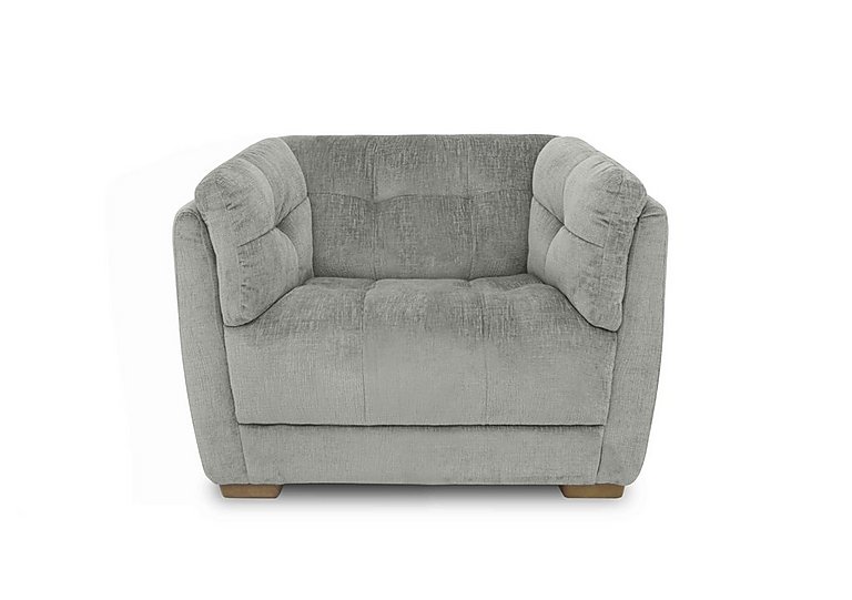 At The Helm - Cartier Fabric Snuggler Chair - Doves Tale