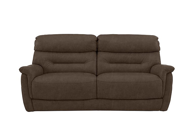 Chicago 3 Seater Fabric Sofa - Dark Grey